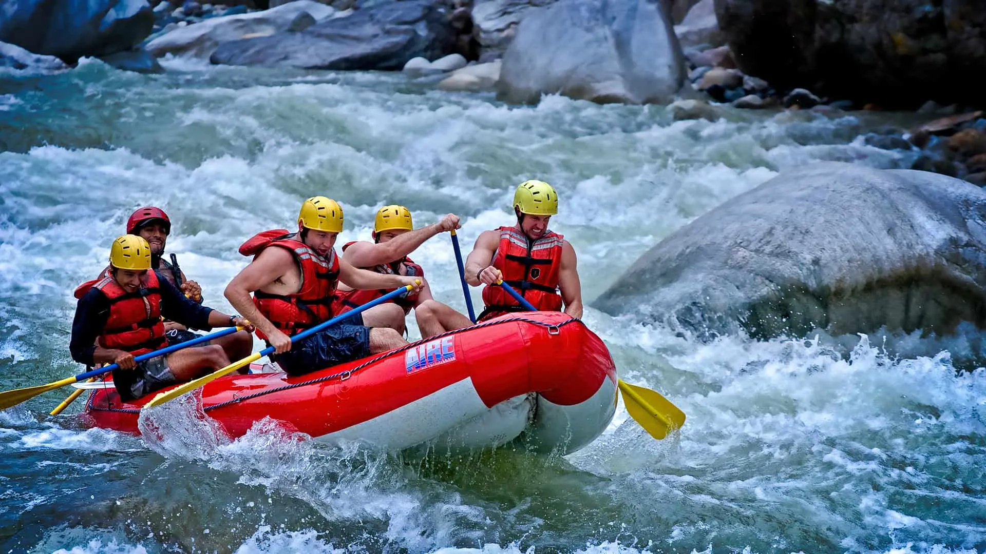 Rafting en el río Cangrejal, La Ceiba